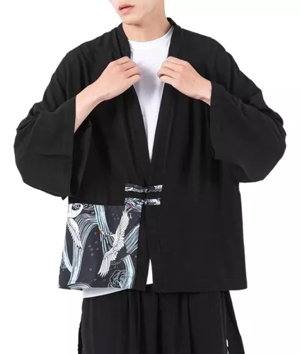 M-5xl Kimono Hombre Ropa Japonesa Yukata Maniquí Samurai K