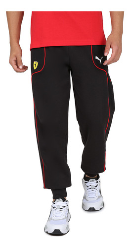 Pantalon Puma Ferrari Race En Negro