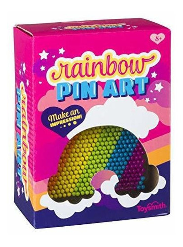 Juegos Para Crear Joyas - Toysmith Colorful Rainbow Pin Art,