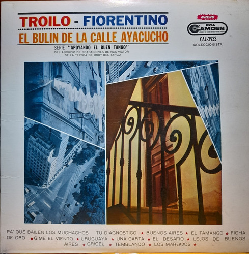 Lp Troilo-fiorentino  (el Bulin De La Calle Ayacucho)