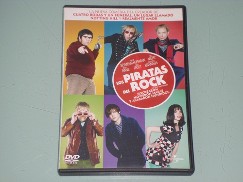 Los Piratas Del Rock - Dvd En Español (Usado)