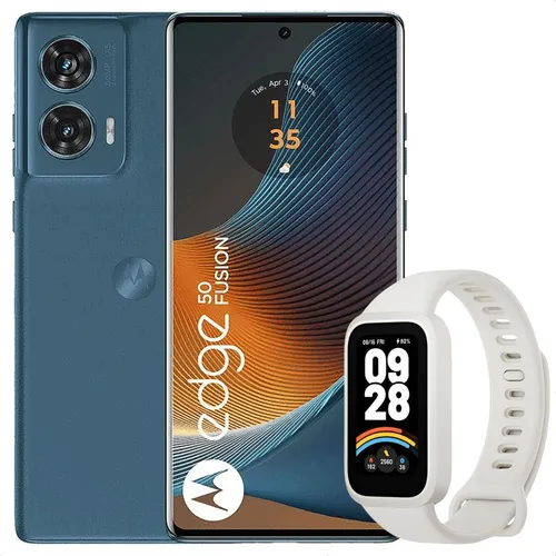 Motorola Edge 50 Fusion 5g 256gb/8gb Verde + Band 9 Active