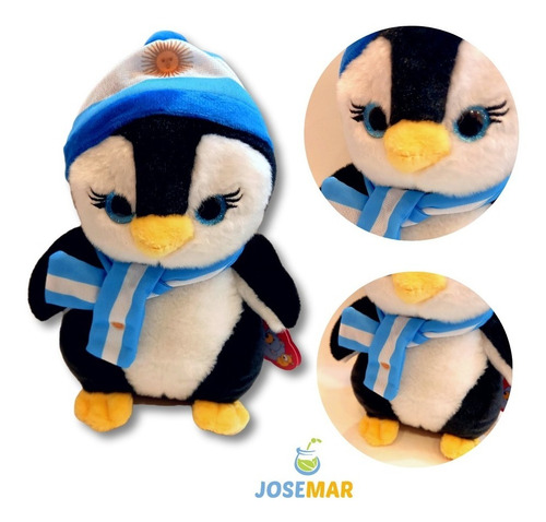 Peluche Pingüino Argentina Grande Excelente Regalo Tierno!!!