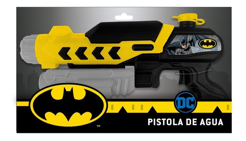 Pistola De Agua Con Tanque Recargable Original Dc Batman