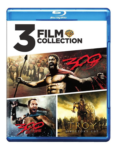 Blu Ray 300 Rise Troy 3 Film Collection 