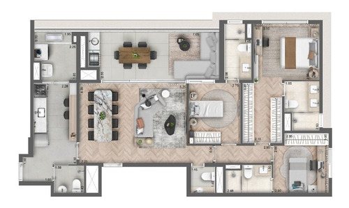 Imagem 22 de 23 de Apartamento À Venda No Bairro Campo Belo - São Paulo/sp - O-20832-34619