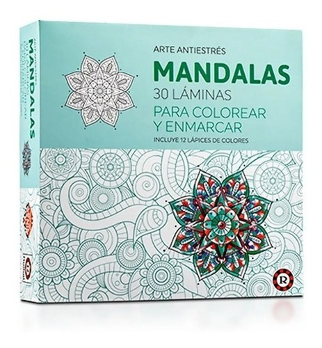 Imagen 1 de 4 de Mandalas Para Colorear Arte Antiestres Ruibal Sharif Express