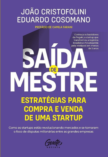 Livro Saída De Mestre: Estratégias Para Compra Venda Startup