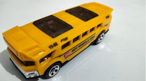 Hot Wheels High Autobus Amarillo