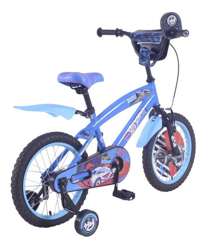 Imagen 4 de 4 de Bicicleta Hotwheels Niño Rodado 16