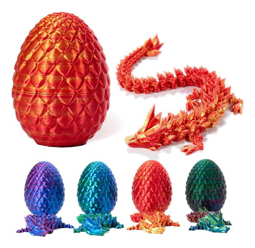 Mystery Dragon Egg, Juguete De Huevo De Dragón En 3d, Toyblu