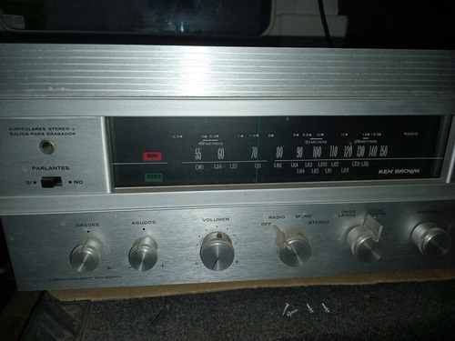 Ken Brown S400 Amplificador Audio Valvular Sirve Cn Guitarra Gris 77 W (Usado)