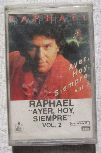 Raphael Ayer, Hoy, Siempre Vol. 2 Cassette Nuevo Emi