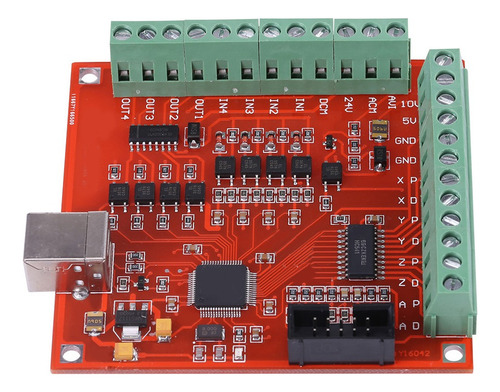 Placa De Conexión Cnc Usb Mach3 De 100 Khz, Interfaz Control