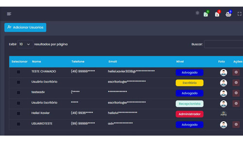 Sistema De Gestão Advogados Advopack