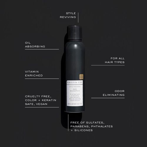 Conjunto De Modelagem Para Cabelo Seco Kristin Ess - Shampoo