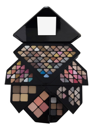 Imagem 5 de 7 de Maleta Maquiagem Luisance Profissional Sombra 3d Blush Batom