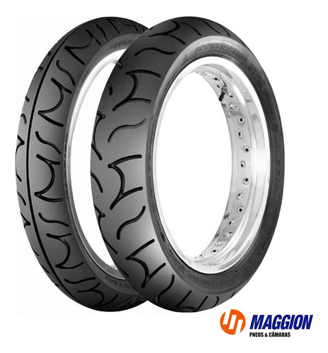 Par Pneus 110/70-17 + 140/70-17 Fazer Twister Cb Maggion