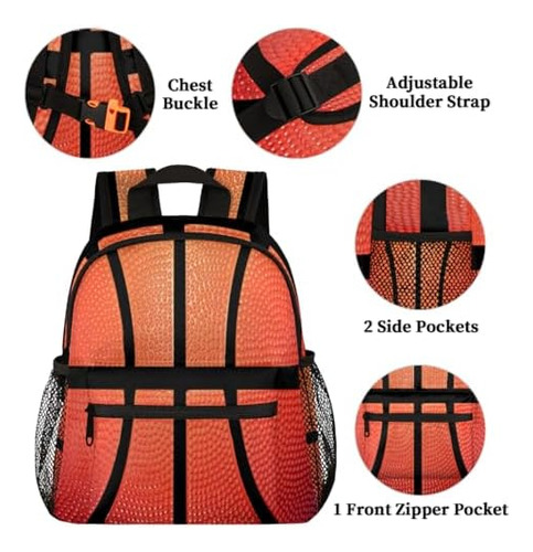 Sinsenma Mochila De Baloncesto Para Niños Pequeños, Mochilas