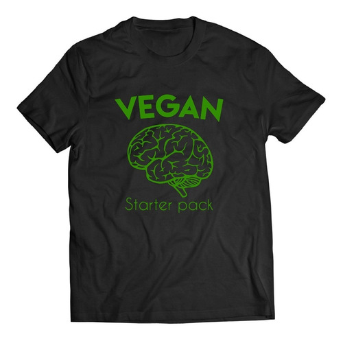 Remera Vegan Starter Pack Veganismo Punk Sxe Hardcore