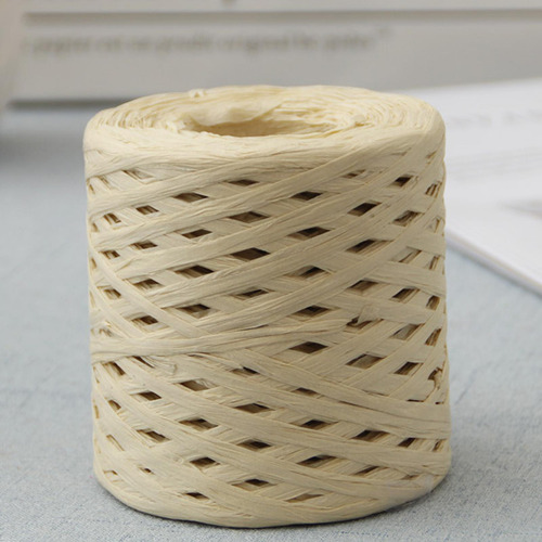 4 Rollos De Cinta De Papel De Rafia De 656 Pies, Cuerda De