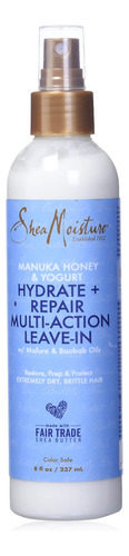 Tratamiento Sin Enjuague Sheamoisture, Miel De Manuka Y Yogu
