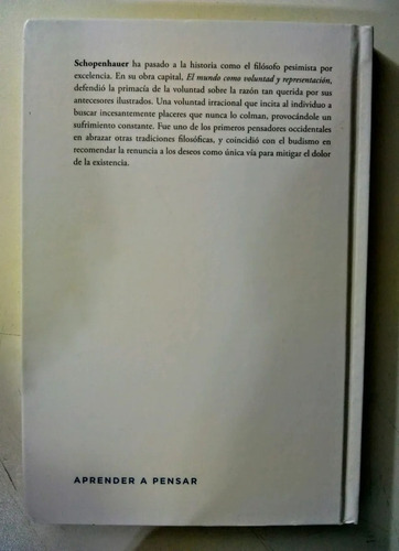 Schopenhauer - Aprender A Pensar