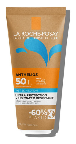 Protector Solar Fps50+ | Loción Wet Skin | Anthelios 200ml