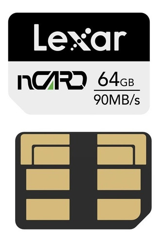 Lexar Ncard - Tarjeta De Memoria Nano (64 Gb Nm)