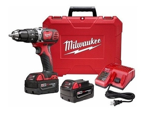 Taladro Percutor Inalámbrico De 13mm Milwaukee 2607-259a 18v