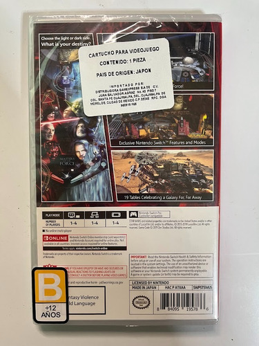 Star Wars Pinball Nintendo Switch Ga01 (Usado)