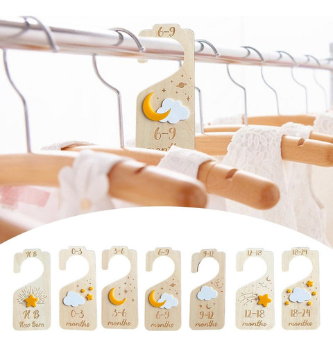 Separador Organizador De Telas For Bebés Amarillo Blanco
