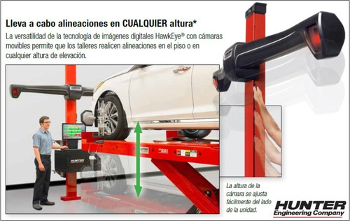 Imagen 2 de 7 de Alineadora Hunter Computarizada 3d Pa220 C/reflectores Hidef