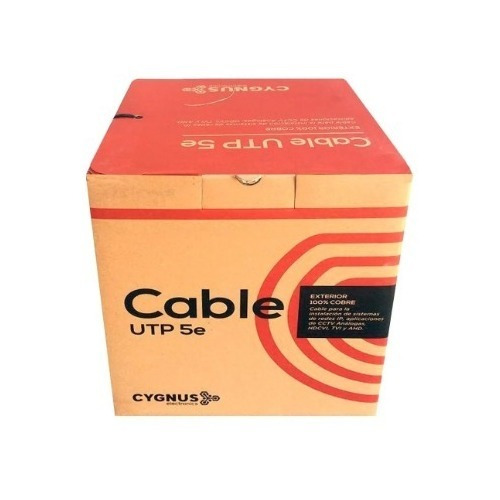 Cable Utp Cat5e 100% Cobre Bobina De 305m 4 Pares