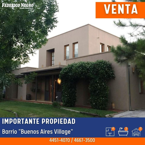 Casa En Venta En Buenos Aires Village