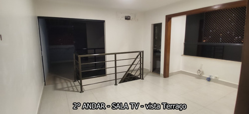 Imagem 8 de 12 de Cobertura Duplex (2 Andares) - Canto - 3 Quartos (1 Suíte) - Terraço - Vaga Coberta - Desocupada - Quitada