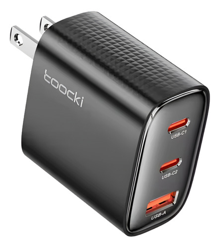 Cargador Celular Gan / Carga Rapida / 3 En 1 / Usb A Tipo C