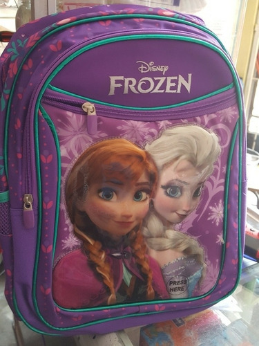 Mochila Escolares Frozen Minnie Pepa Tinkerbell