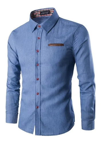 Camisa jeans no mercadolivre sales