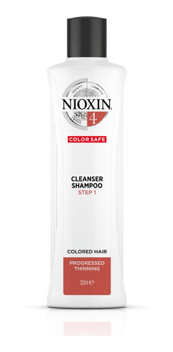 Shampoo Para Adelgazamiento Capilar Nioxin Sys4 300ml Marca 