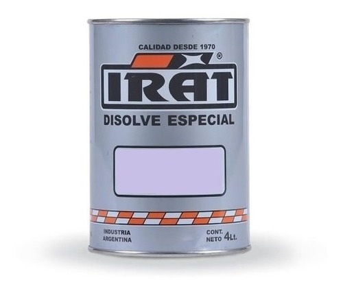 Diluyente Para Epoxi Irat 1lt - Indugar