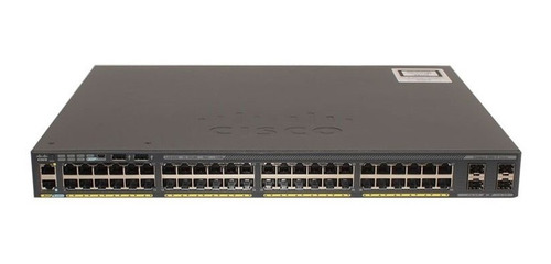 Switch Cisco Catalyst Ws-c2960x-48 Poe + Lps-l 4sfp +