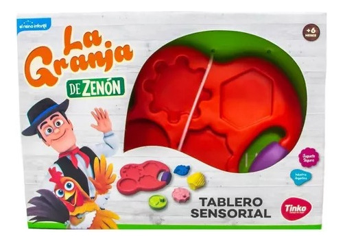 Tablero Sensorial La Granja De Zenón Didactico Bebe 8114