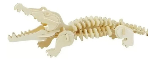 2 Rompecabezas 3d , De Madera, Dinosaurio, Puzzle