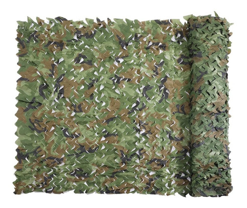 Malla Rectangular Calada Camuflada 3m X 2m