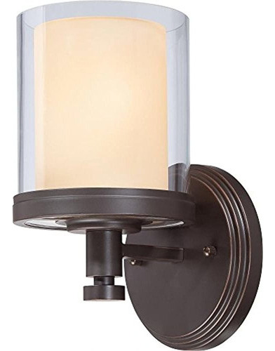 Nuvo Lighting 60/4541 Tocador De Una Luz, Bronce / Oscuro