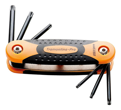 Jogo Chave Torx Canivete 7pcs T10at40 Tramontina Pro