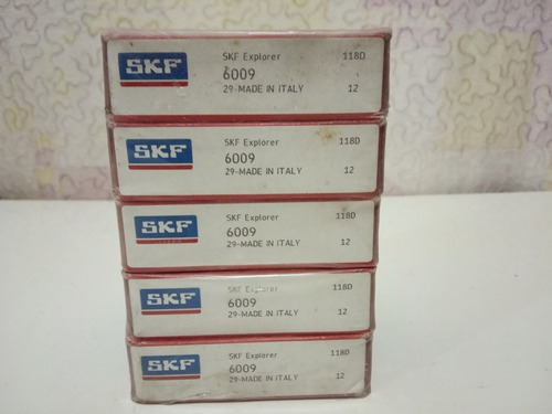 Rodamientos Rígidos De Bolas 6009 Skf