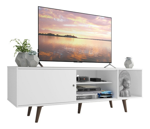  Mesa De Tv Capri Blanco