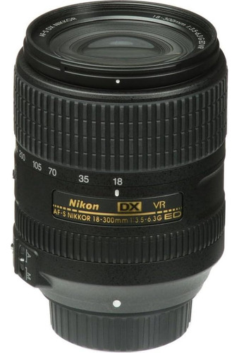 Lente Nikon Af-s Dx Nikkor 18-300mm F/3.5-6.3g Ed Vr + Kit